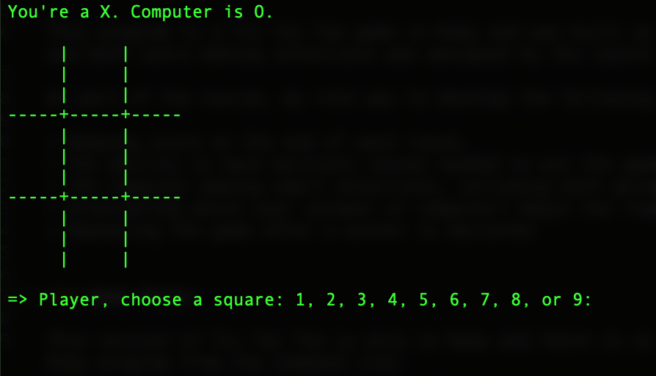 Learning how to write clean code and refactoring, via a Tic Tac Toe ...